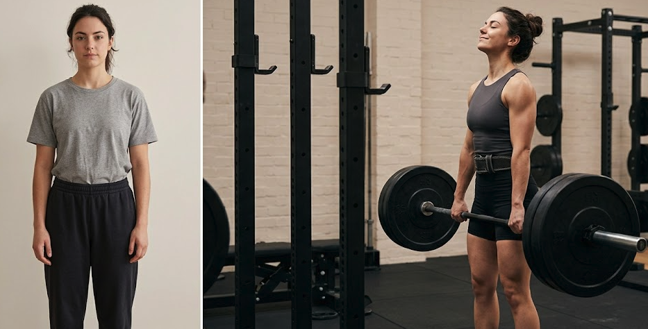 muscle building results from consistent training and nutrition